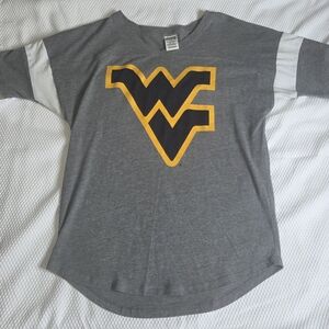 Victoria's Secret Pink Gray West Virginia Mountaineers Apparel